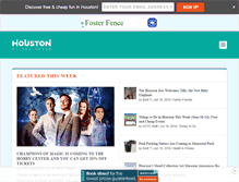 Tablet Screenshot of houstononthecheap.com